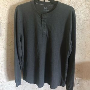 Mens Michael Brandon Large Long Sleeve Shirt